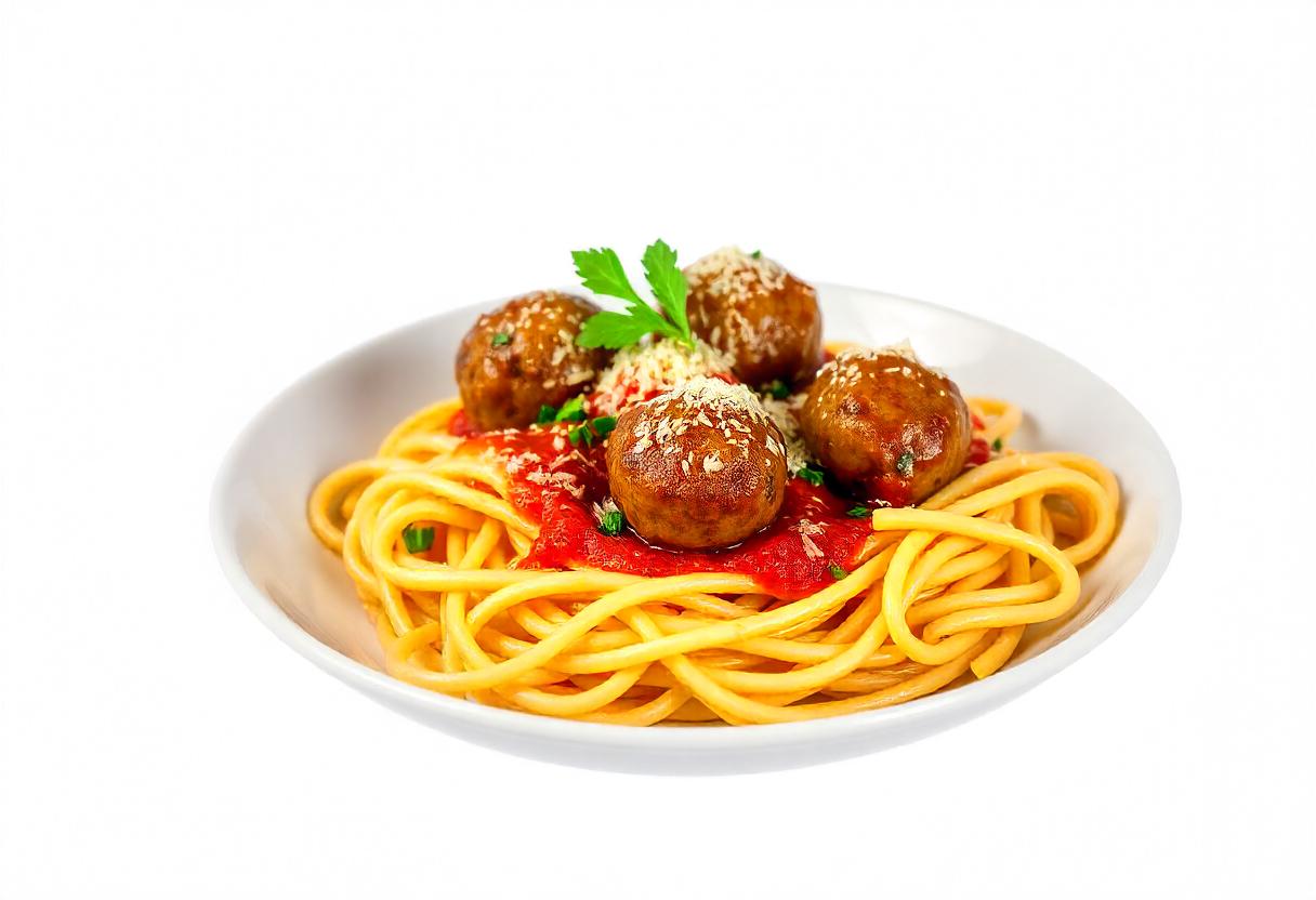 Delicious Pasta with Meatballs A Culinary Classic